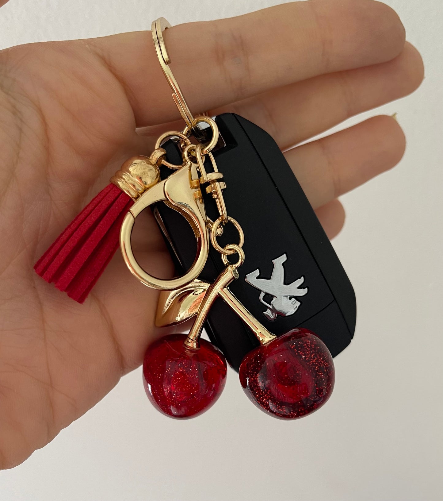 Bag Charm - Cherry