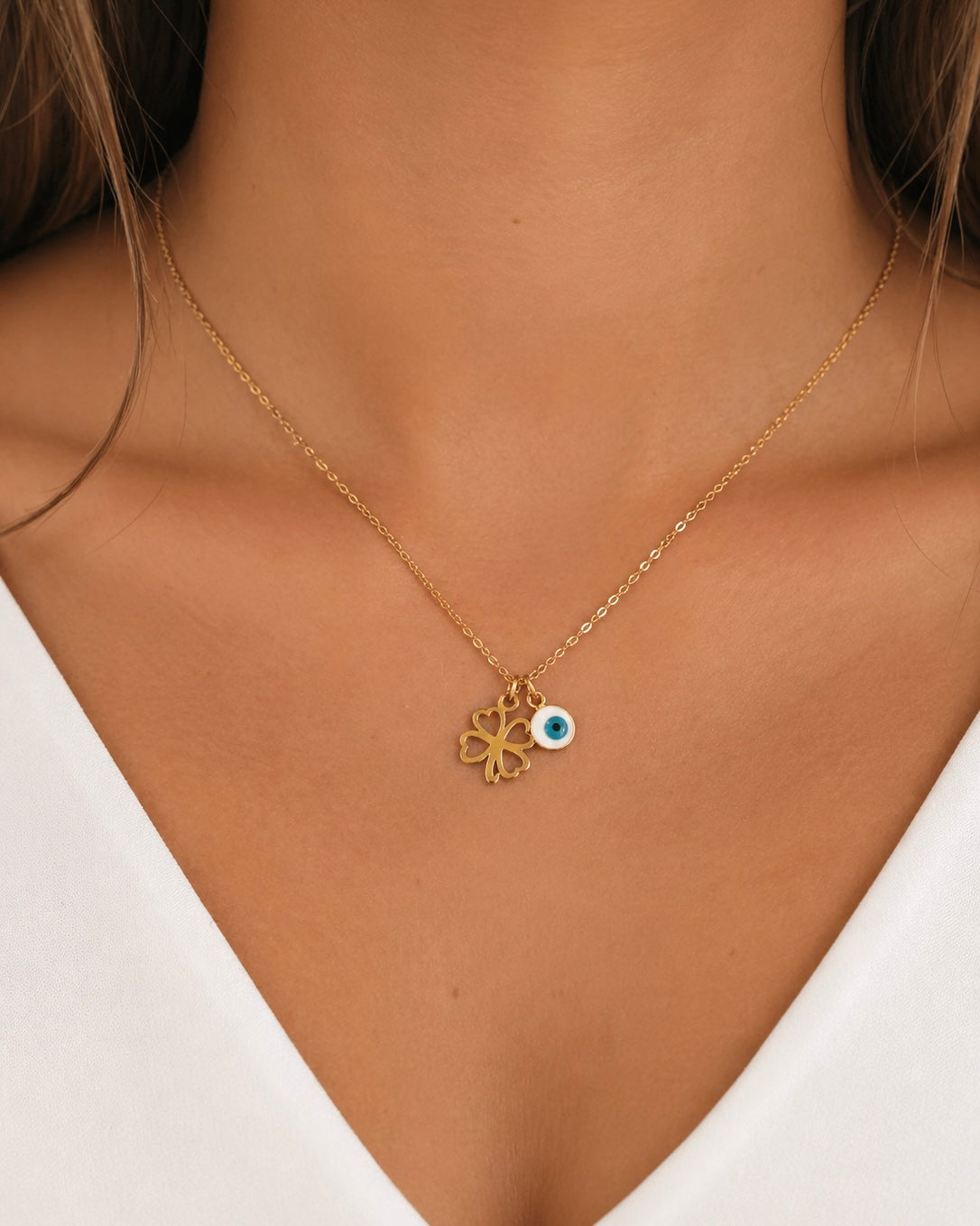 Collar de ángel de la guarda