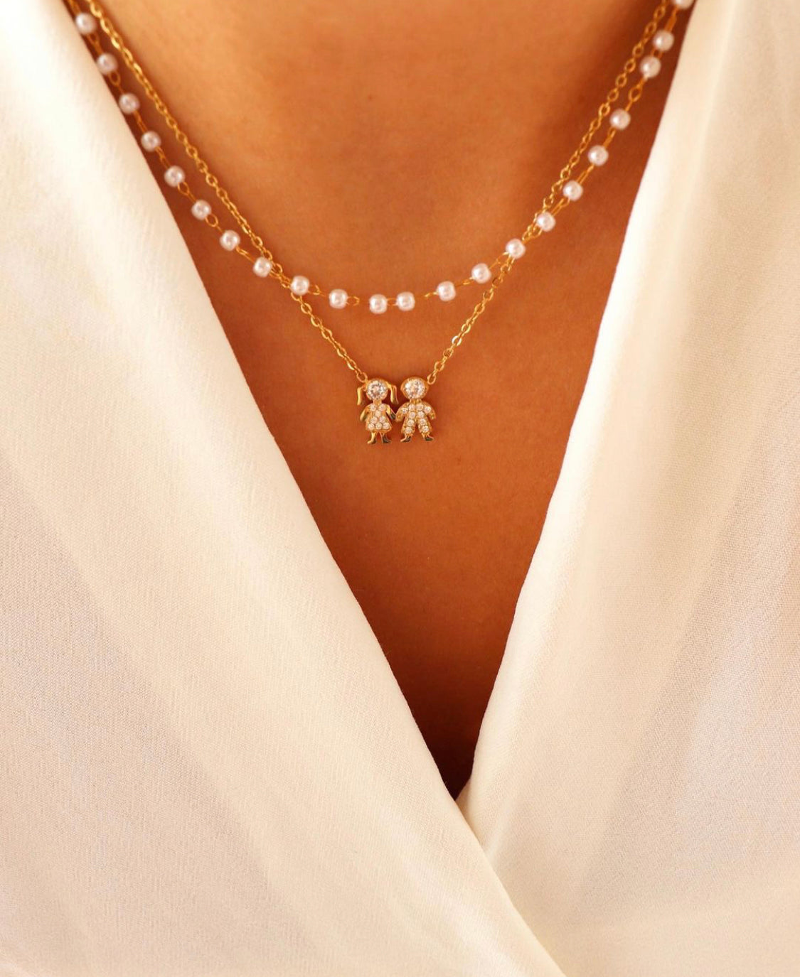 Conjunto Pérolas + Filhos