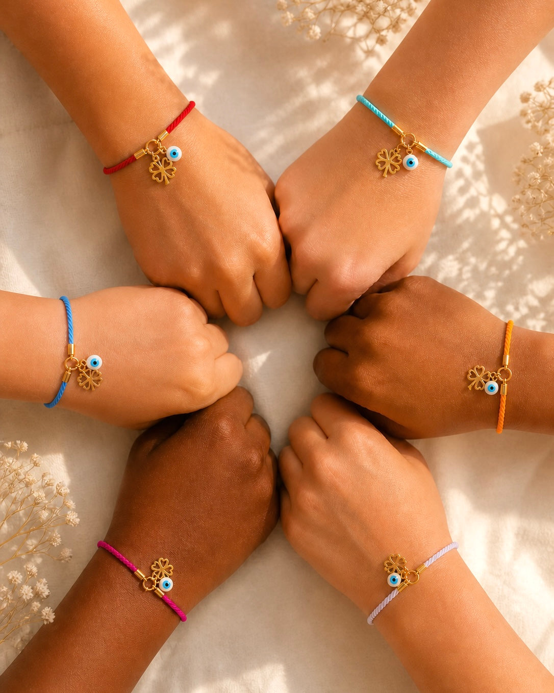 Pack Círculo da Sorte - 6 Pulseiras