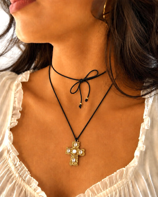 Colar HALO CROSS