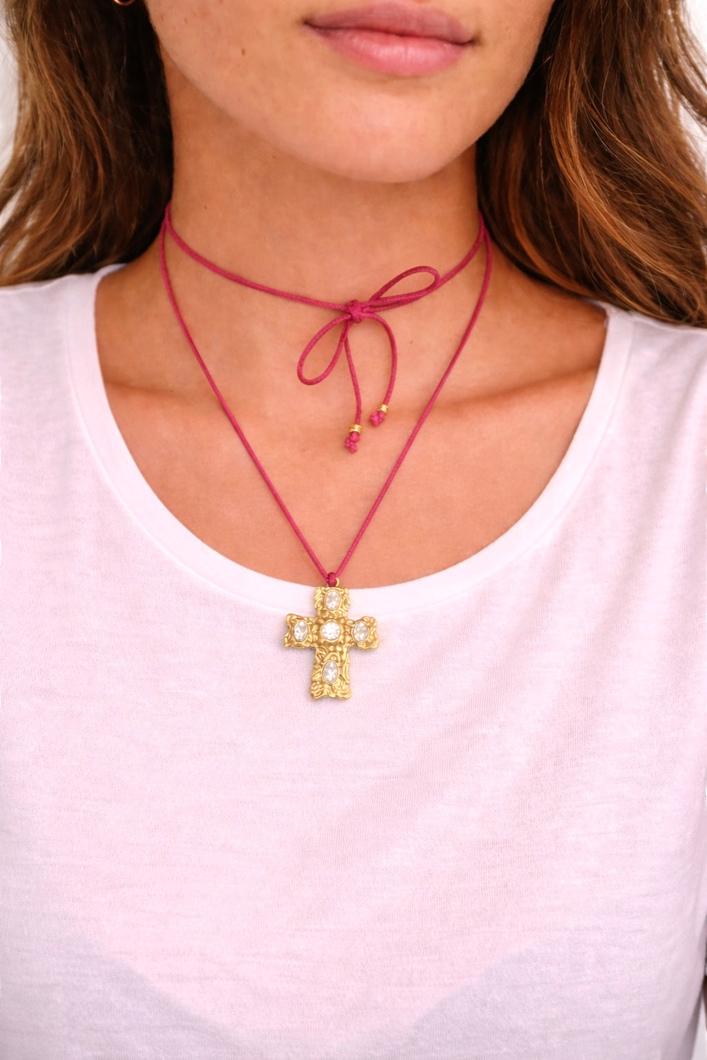 Colar HALO CROSS