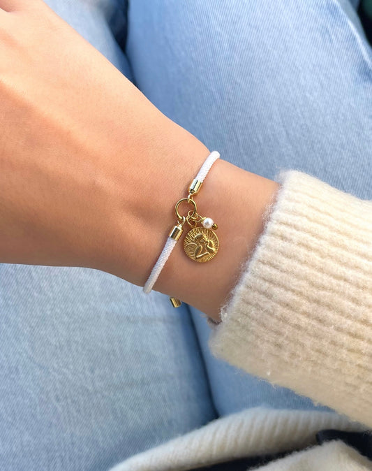 Pulseira Anjo da Guarda + Pérola
